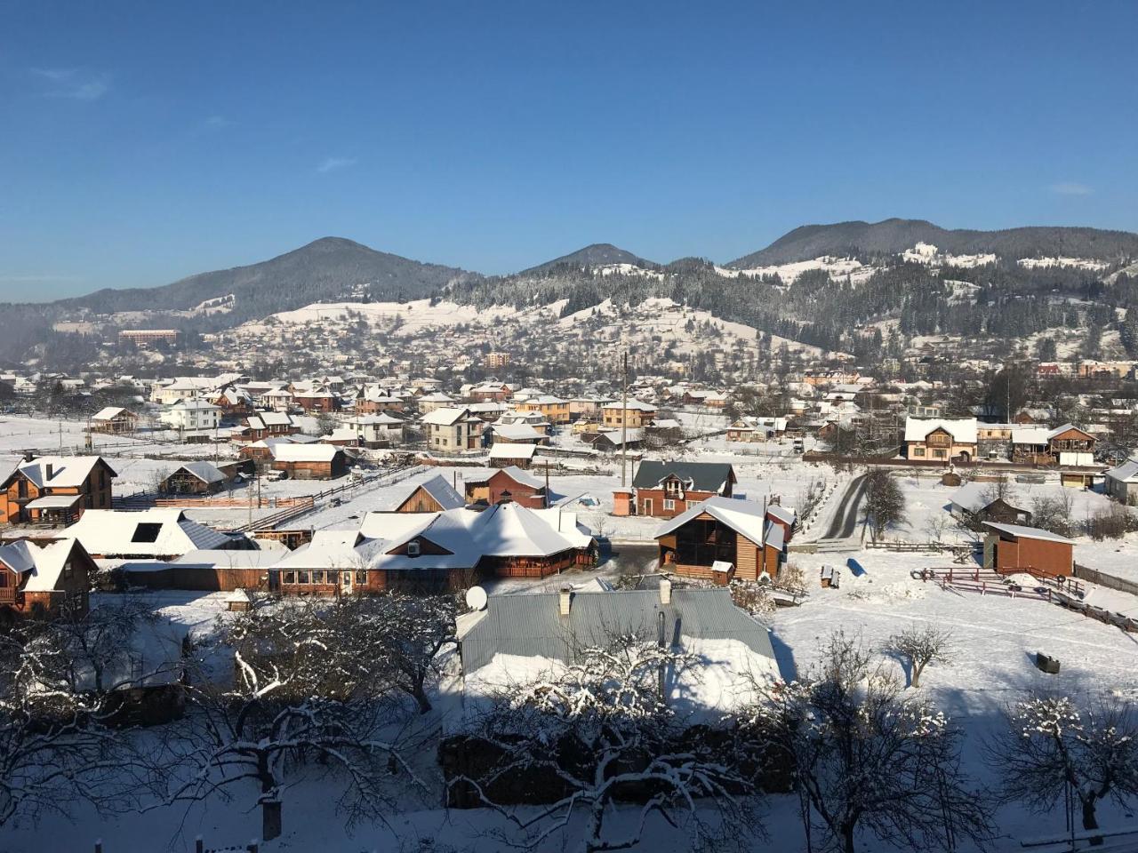 Karpatska Oselia Vila Verkhovyna Exterior foto